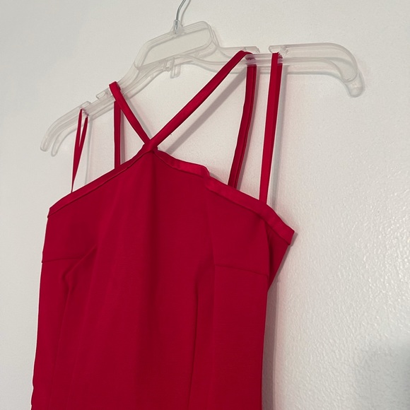 Maria Bianca Nero | Party Dress | Holiday Dress | Designer | Red | Size P - Picture 3 of 7